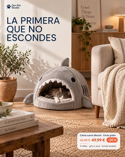 La cama de gato que no escondes