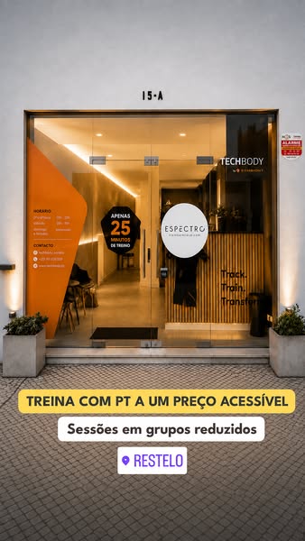 Nunca mais treinas sozinho