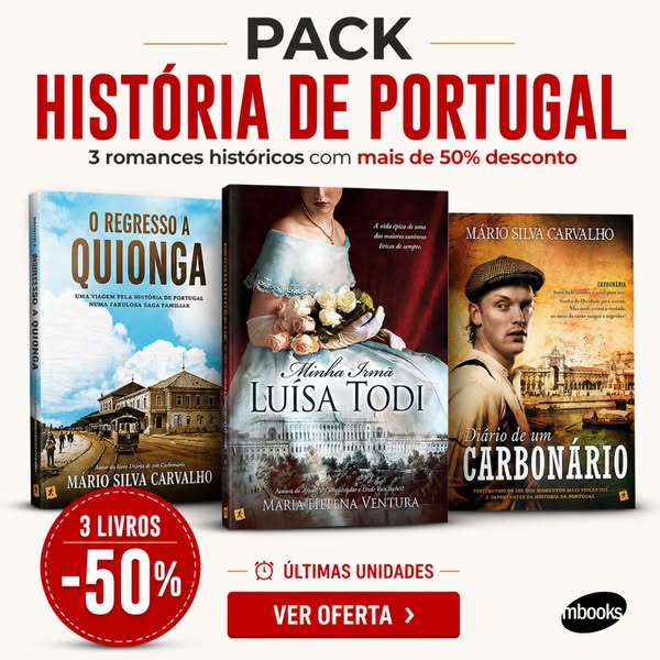 Apenas 19,90€ Pack História de Portugal em Romances