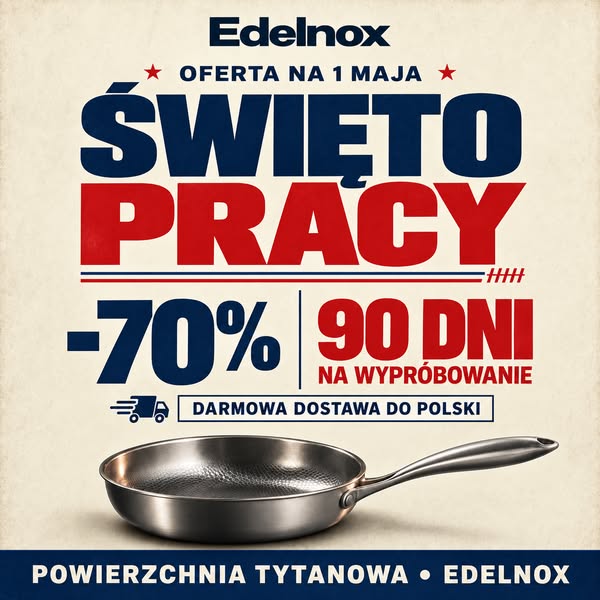 Gotuj zdrowo, bez chemicznej powłoki