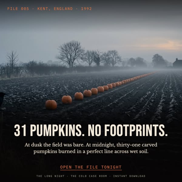 This Halloween, Don't Watch a Murder. Solve One.