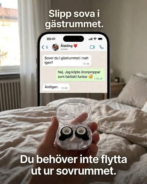 Vakna utvilad bredvid honom