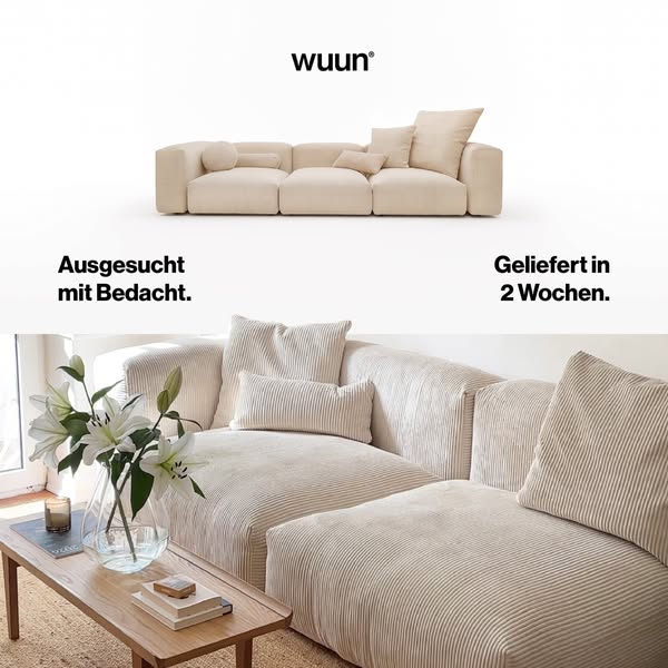 Sofa Luno von wuun®