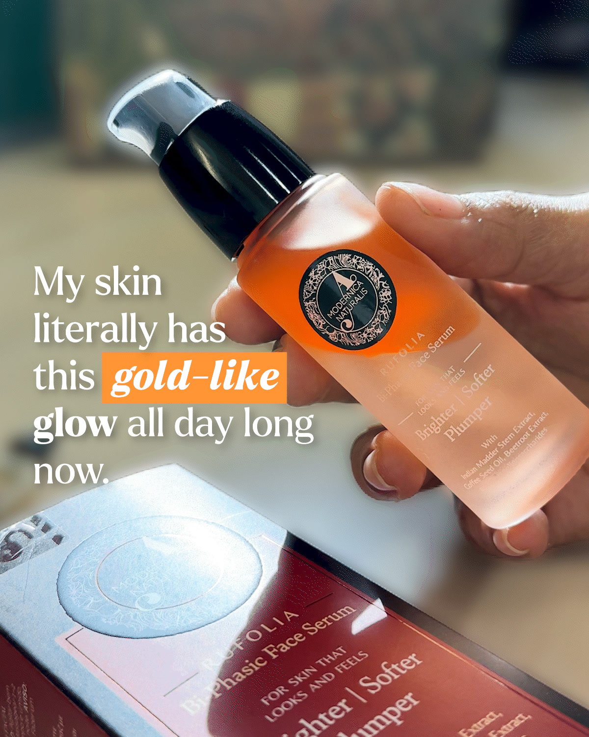 Glow that stays even after you’ve washed your face!
