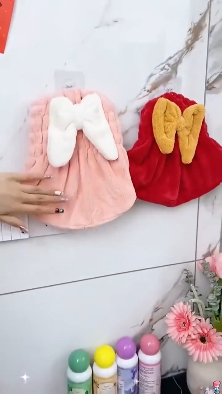 Neues, extrem saugfähiges Handtuch zum Trocknen nasser Haare