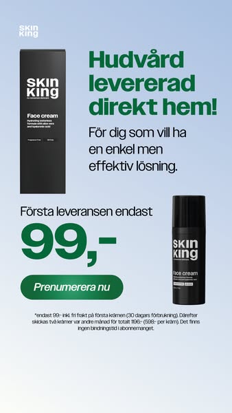 Torr hud? SkinKing håller huden återfuktad