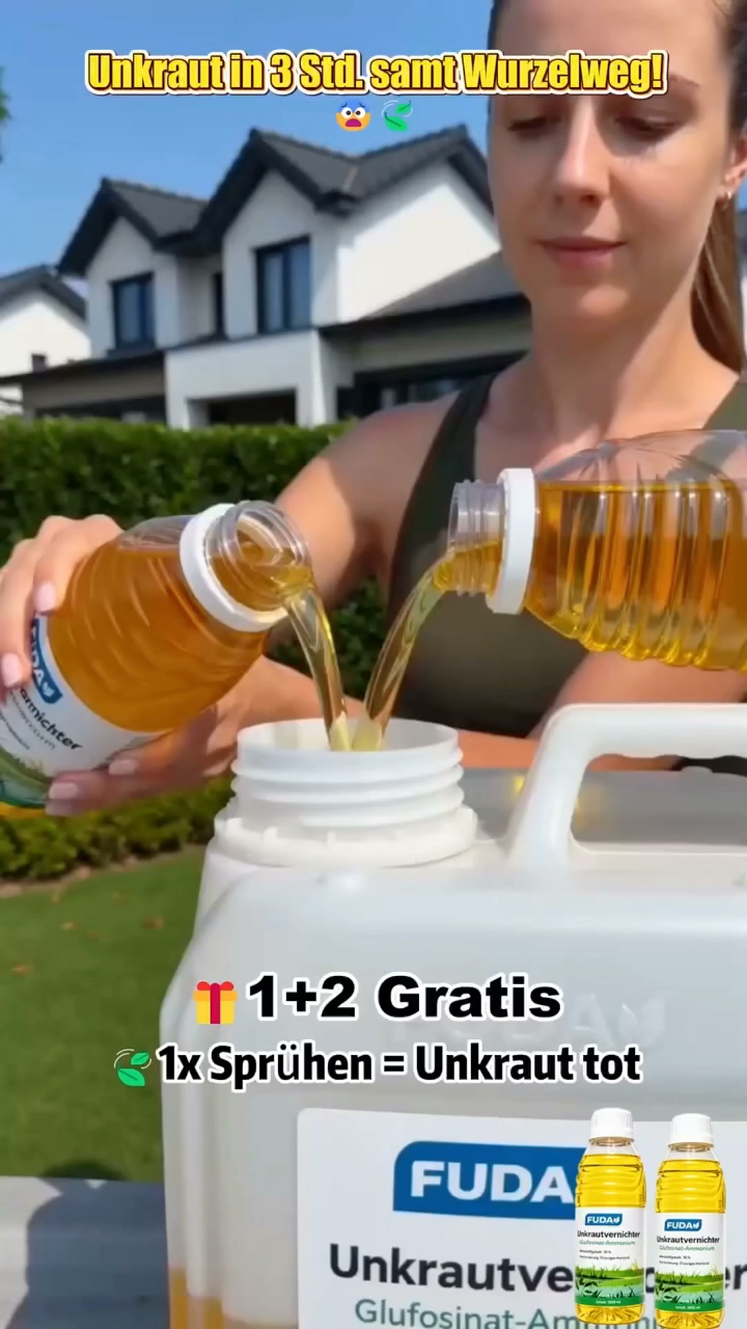 Tiefenwirkung auch bei widerstandsfähigen Gewächse
