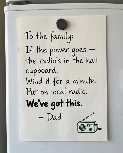 Not a prepper. Just a little more prepared.