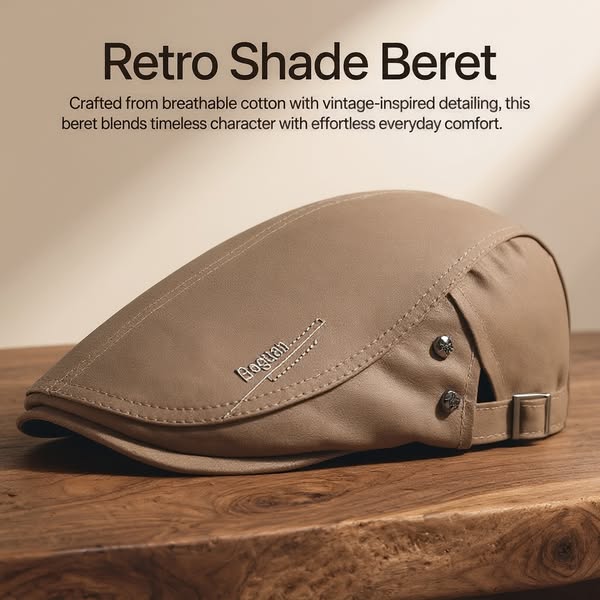 Retro Shade Beret
