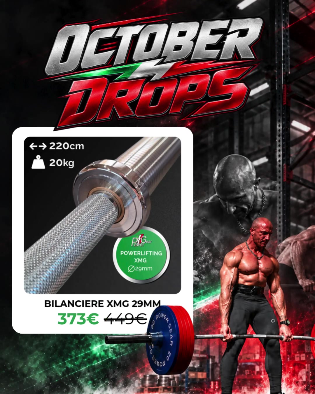 October Drops Power Gear