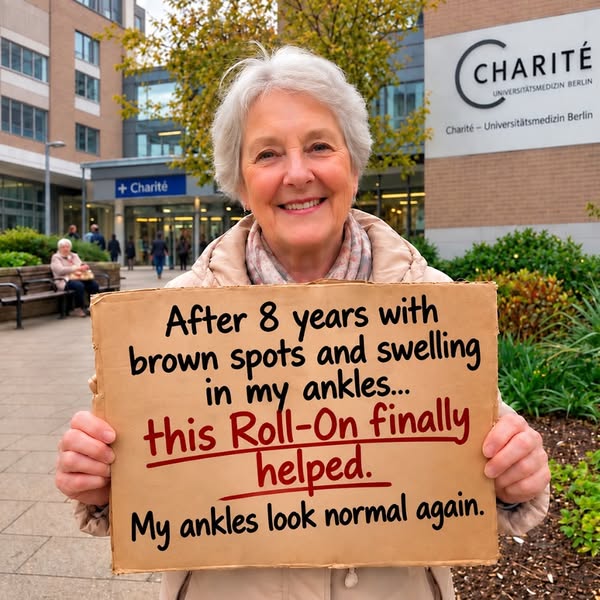 Leaky veins are the real reason for brown ankles after 60