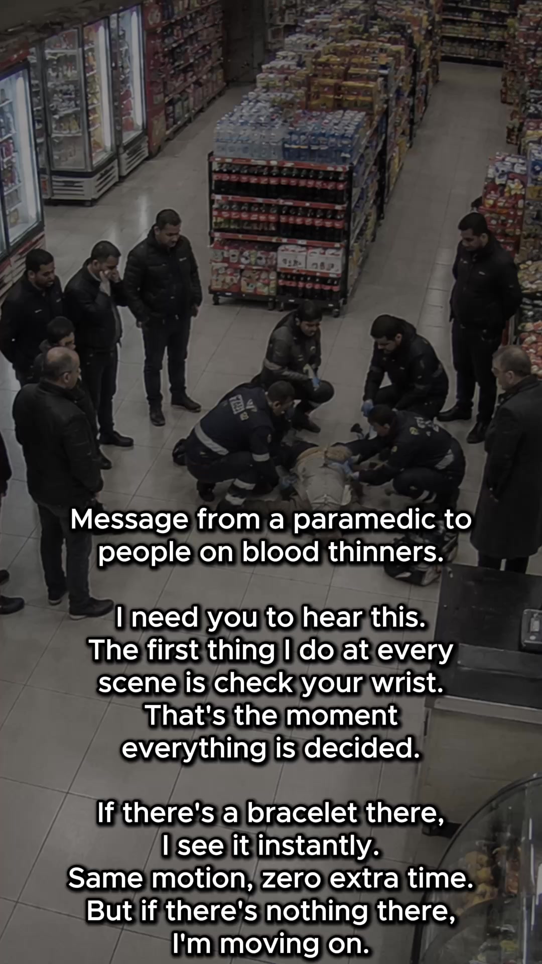 It may save a life