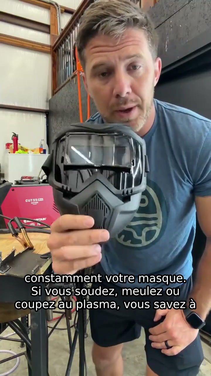 Vos yeux méritent une vraie protection pendant la soudure !
