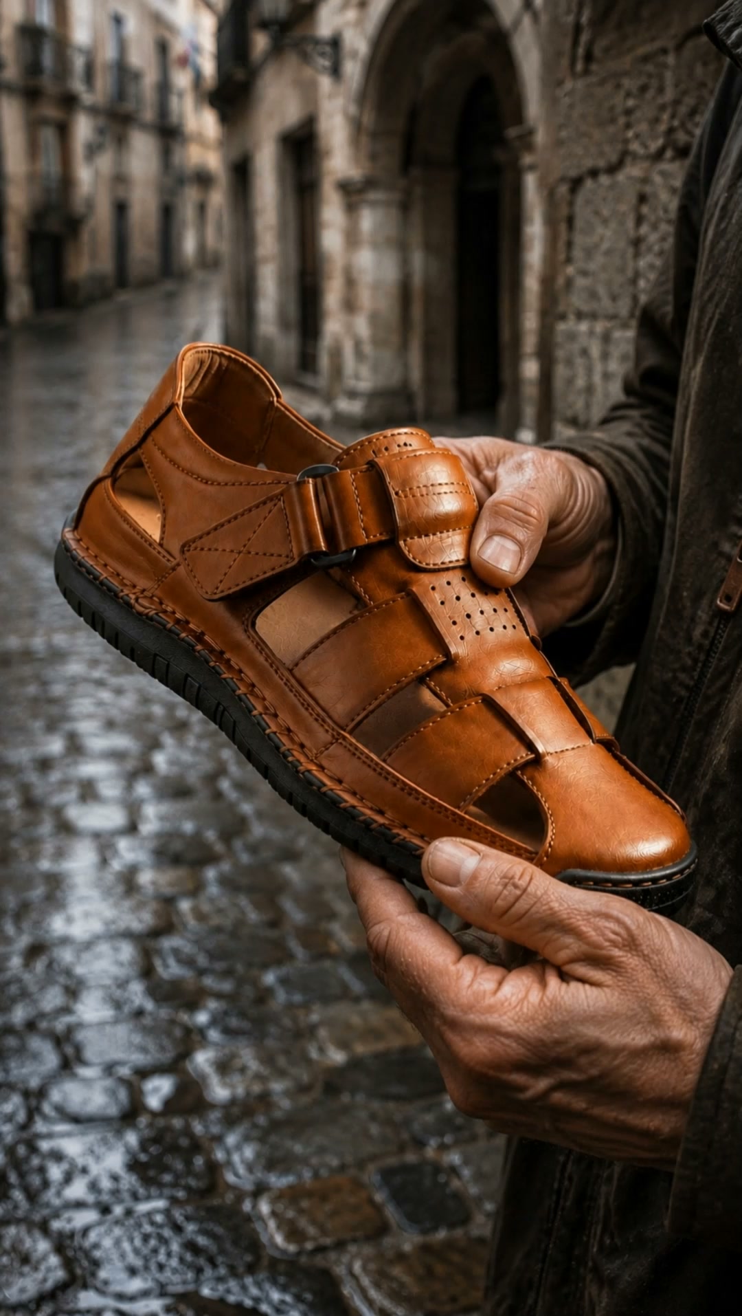 Salerno Fisherman Sandal — A Proper Shoe That Feels Like a Sandal