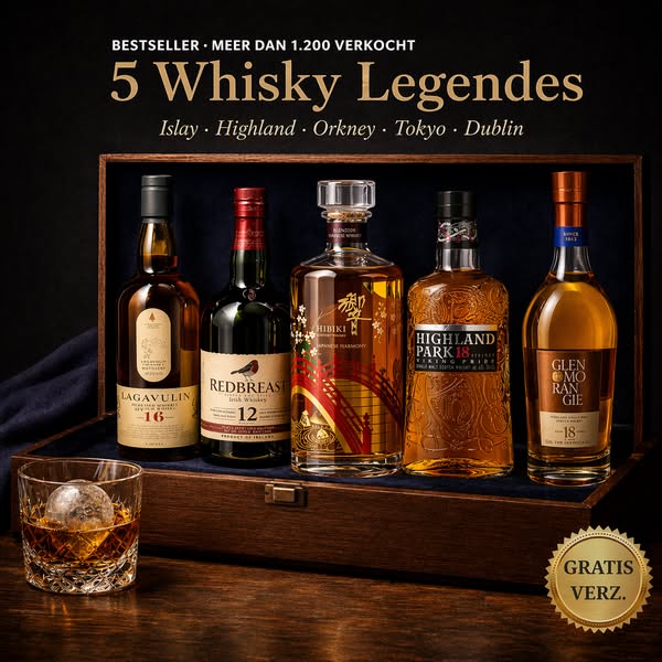 5 Whisky Legendes · €79