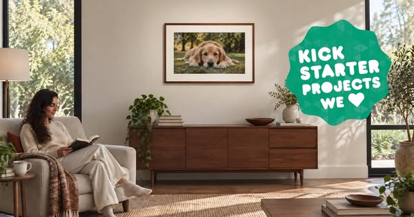 AI E-Ink Canvas For Living Wall Art