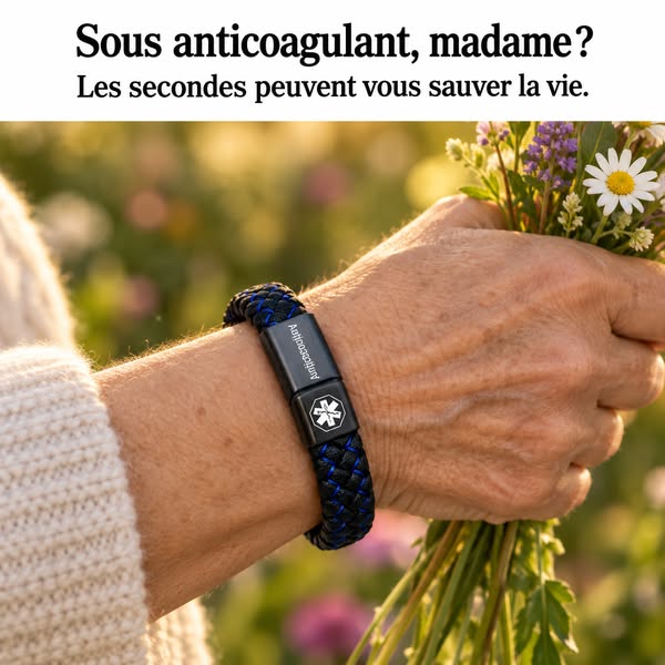 Une seconde peut tout changer. Ce bracelet aussi.