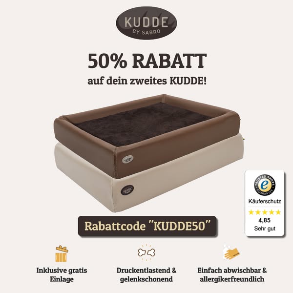 Jetzt sparen beim Kauf von zwei KUDDE