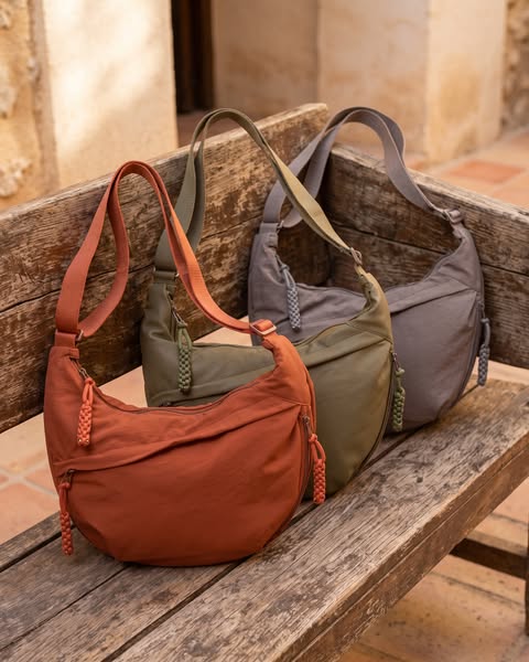 "Verde oliva, gris topo o terracota — Aniv. −60%"
