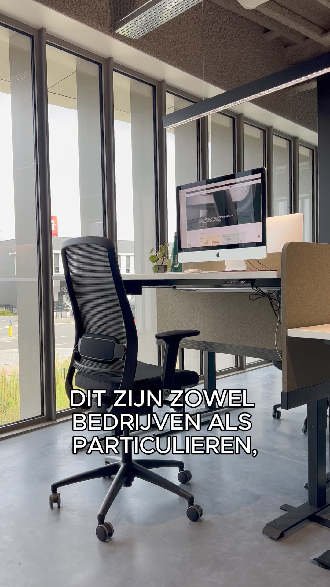 Elektrisch zit-sta bureau Fuse