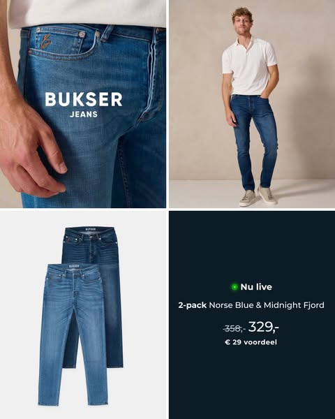 Twee wassingen, één fit