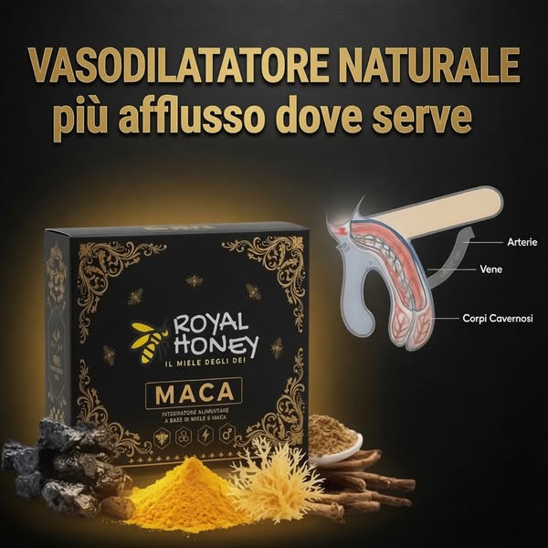 Erezioni e Vitalità con questo Miele