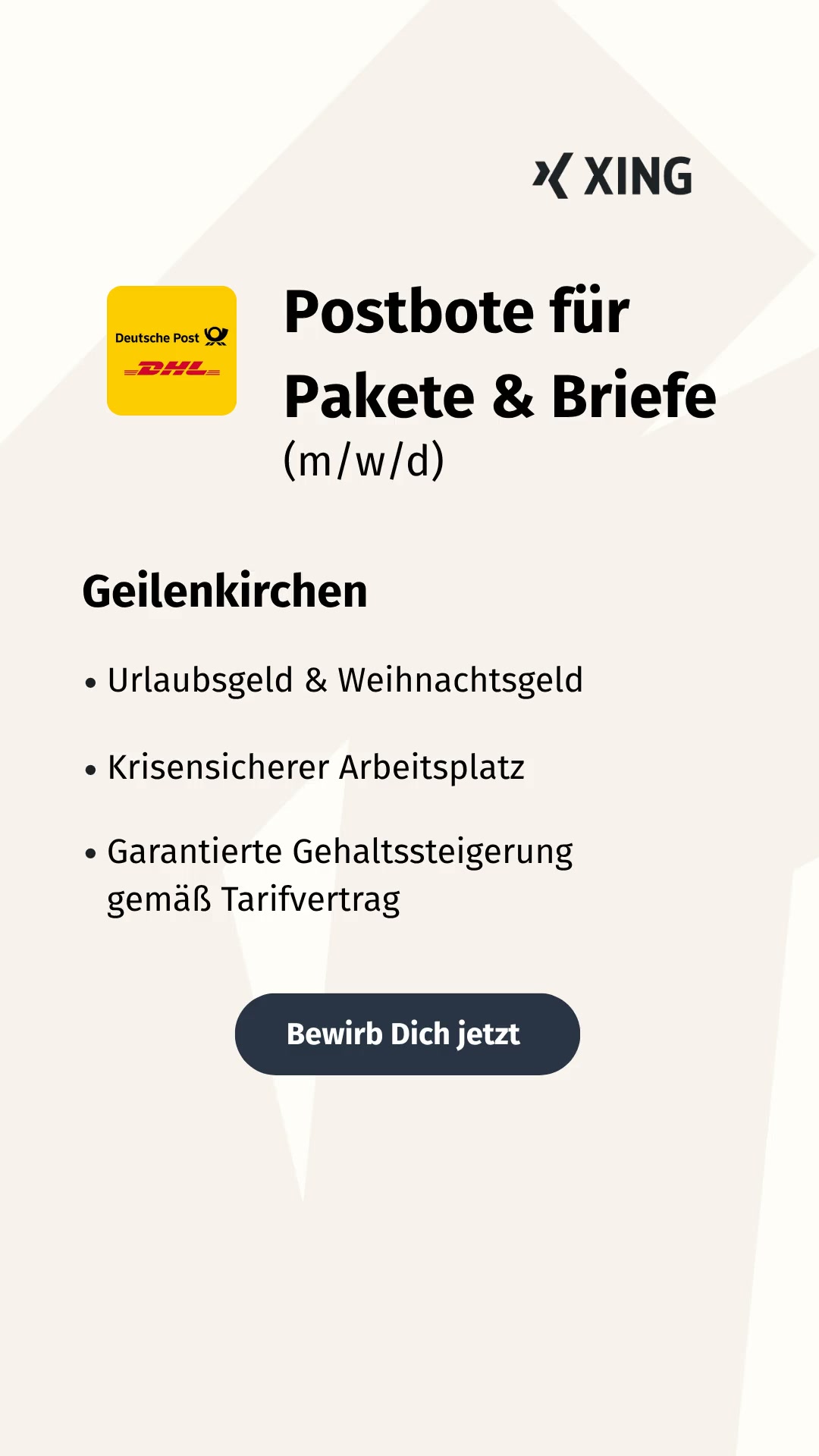Postbote (m/w/d) in Geilenkirchen