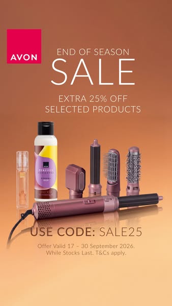 25% Off Selected Products​