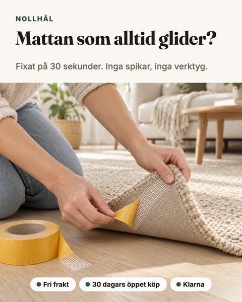 Mattan ligger kvar