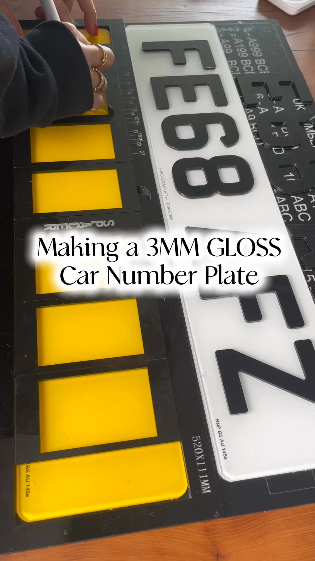 Premium 4D 3mm Gloss Plates
