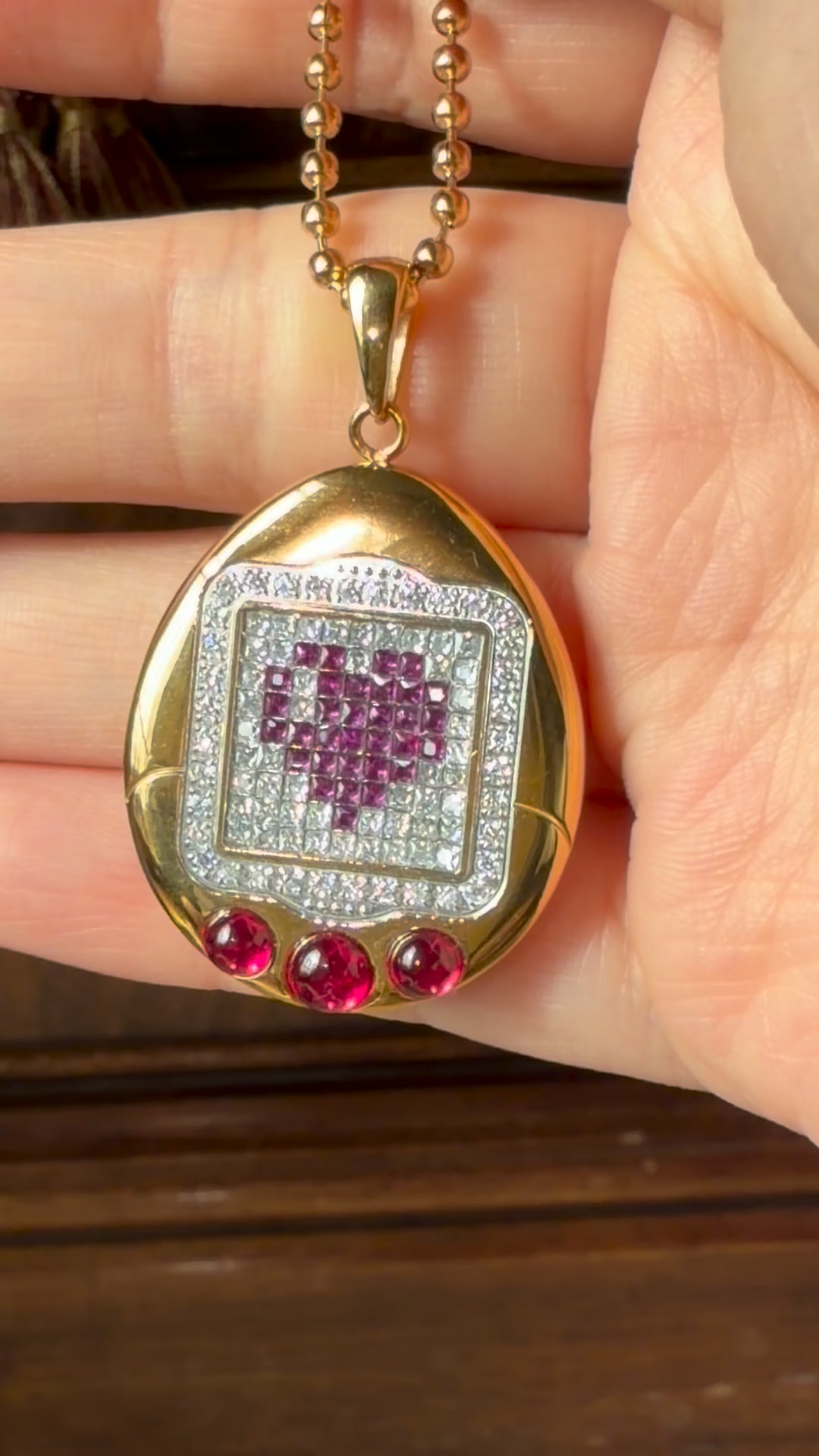 Your 90s pet, in 18K gold.