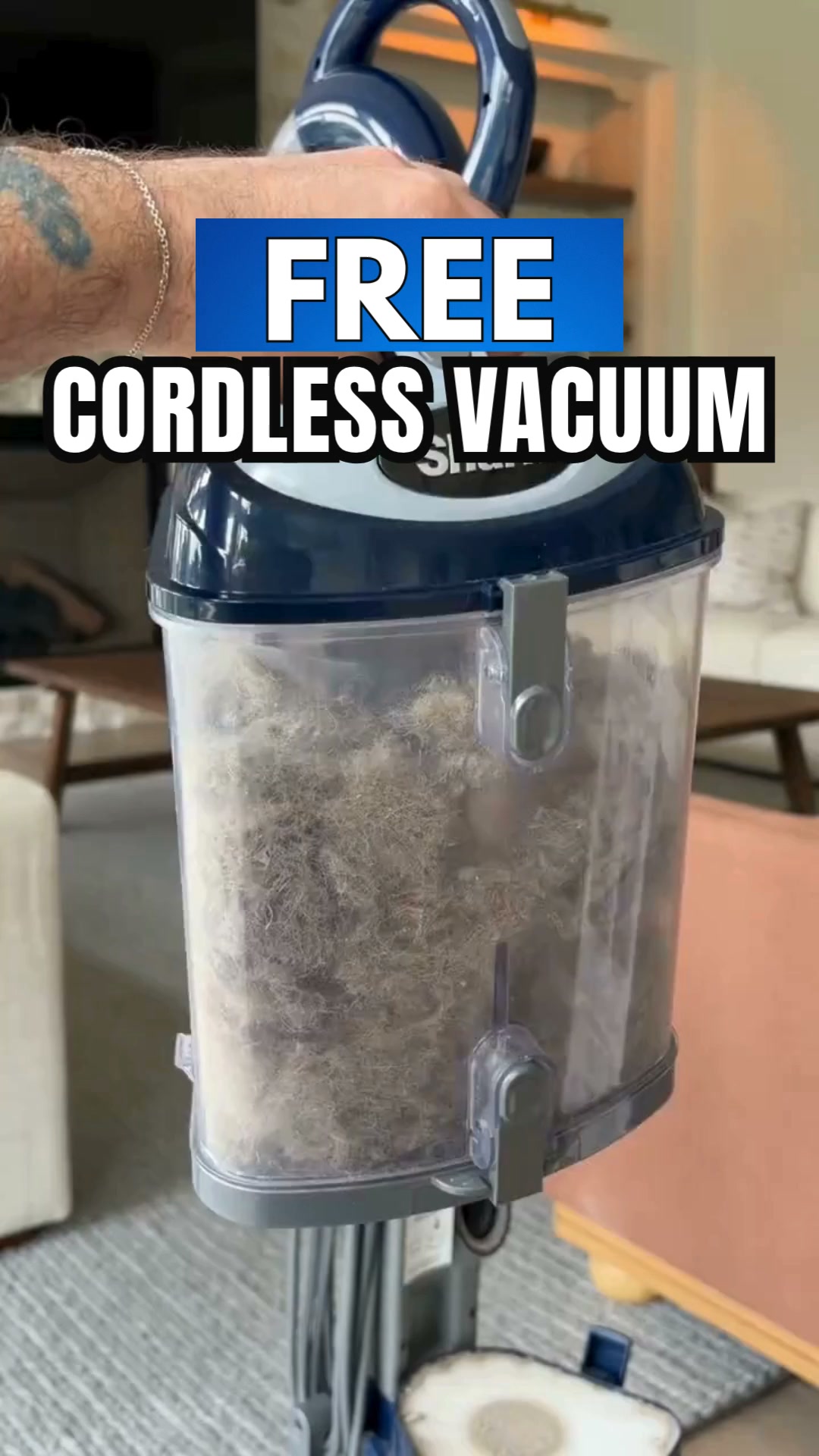 FREE CORDLESS VACUUM