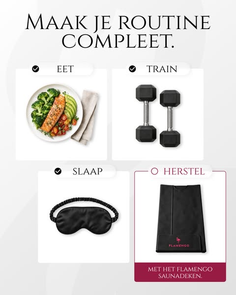 Het vakje dat je routine afmaakt