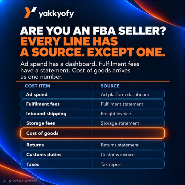 FBA Seller: check your COGS