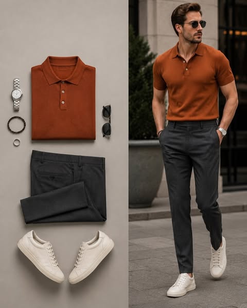 Casual. Confident. Classy. — Men’s Two-Piece Set