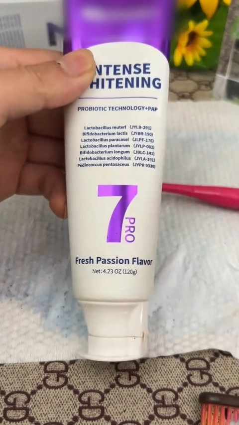 All-New 7-Pro Powerful Toothpaste — Instant Freshness, Long-Lasting Clean — M-Label Toothpaste