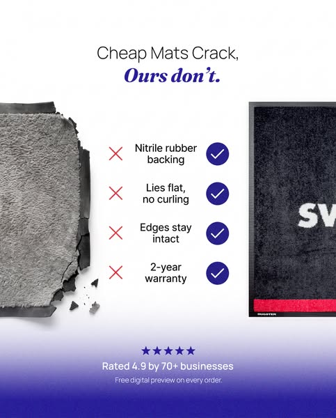2-year warranty. Because it survives.