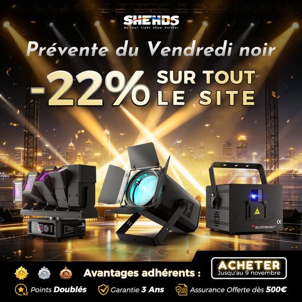 Couleur, Mouvement & Laser À –22 %