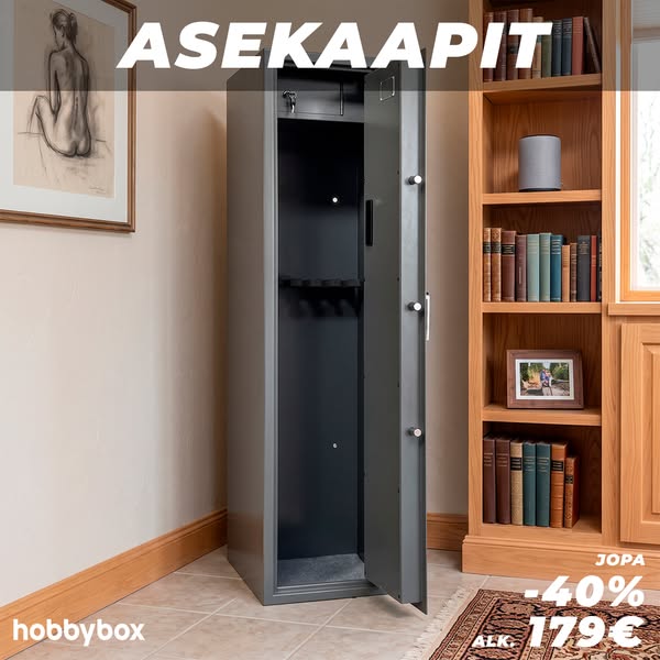 Asekaapit parhaaseen hintaan!