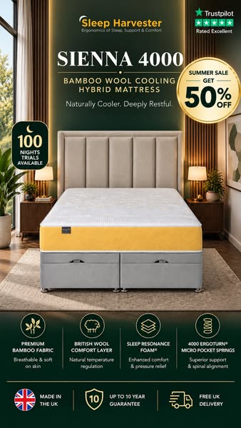 Natural Comfort. Advanced Support. Better Sleep.