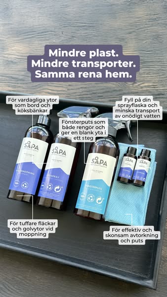 Skinande rent hem med Västerbottenssåpa!
