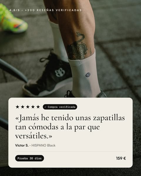 4,8/5 de quien ya entrena con ellas.