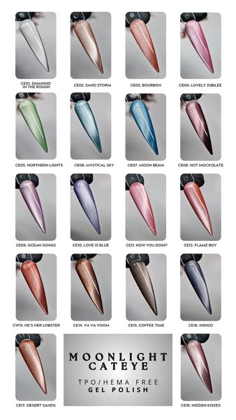 Get the Perfect Cat Eye Nail Effect with Moon Light Gel!