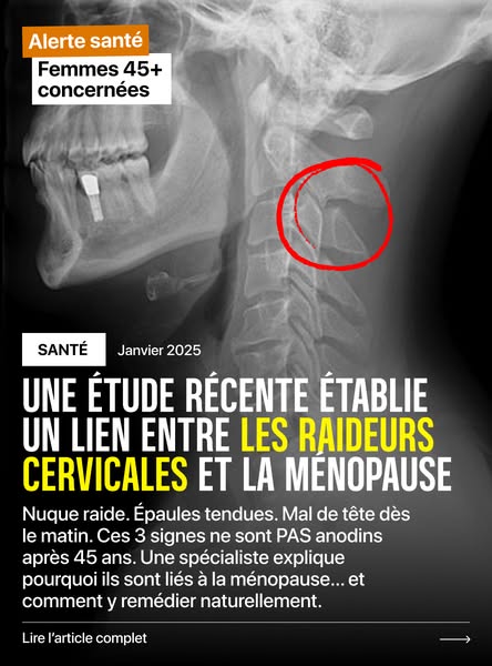 Ce petit truc simple qui soulage les cervicales