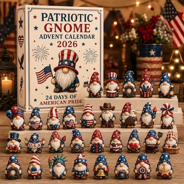 LAST DAY 49% OFF Gnome Advent Calendar 2026 – 24 Days of Whimsical Holiday Surprises