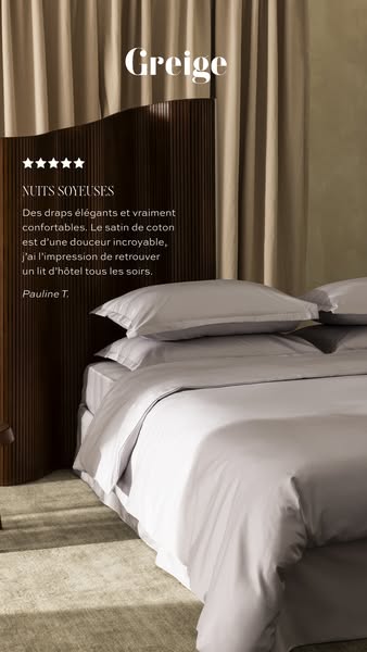 Le satin signé Greige