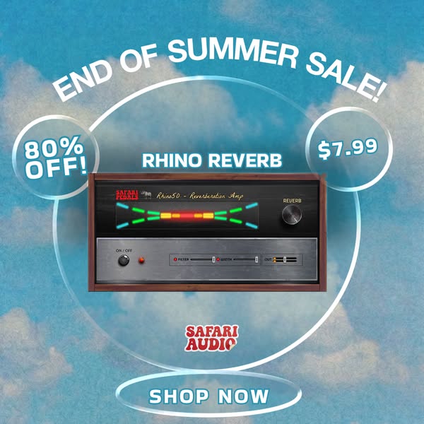 Rhino Reverb 80% OFF