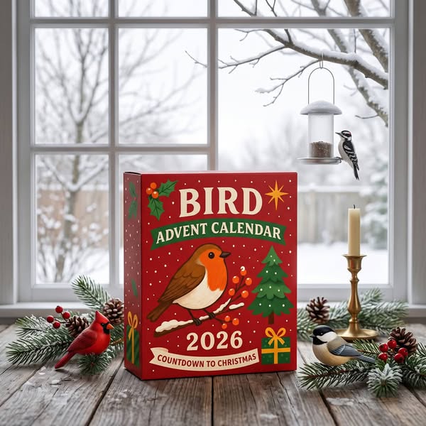Limited Edition, Only 100 Sets Left! - Bird Advent Calendar 2026