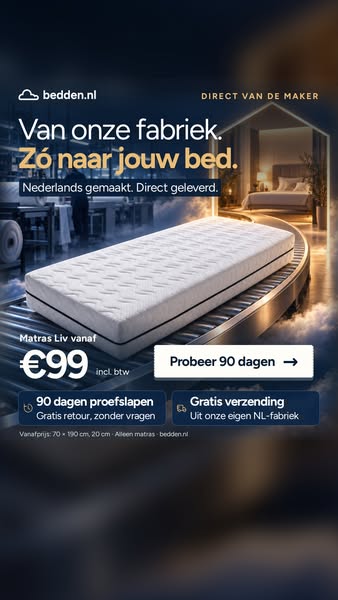 Van onze fabriek naar jouw huis
