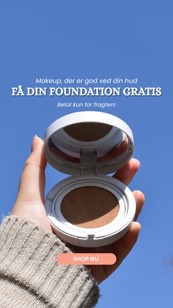 Prøv Lava Art Foundation GRATIS – betal kun fragten!
